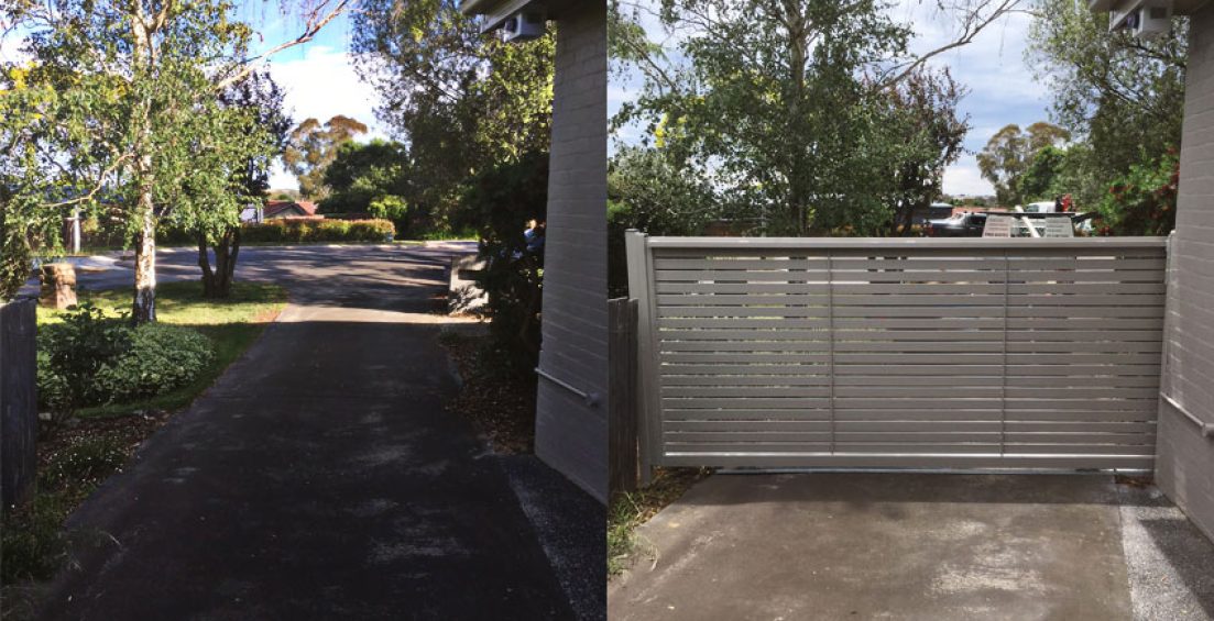 Automatic sliding gate