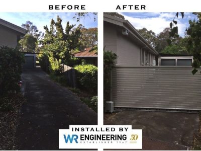 WR Slatted Sliding Gate