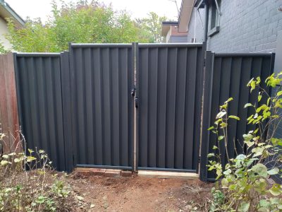 Colorbond Monument Door Outside View