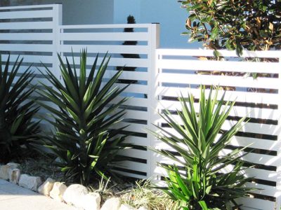 Slatted Privacy Screening