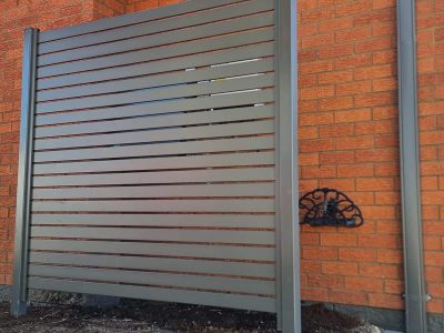 WR Slatting Grey Door